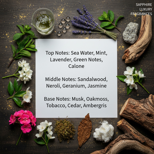 Down the Ocean | Extrait De Parfum | 50 ml | Men